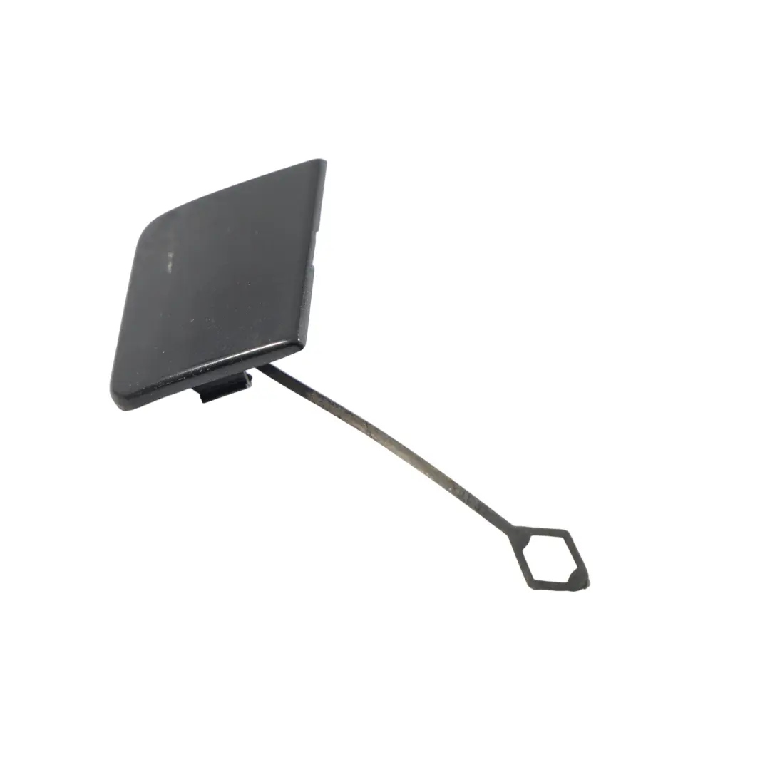 Mercedes W164 Rear Bumper Towing Eye Hook Cover Obsidian Black Metallic - 197 - SKU A1648853223-OB - Part number A1648853223