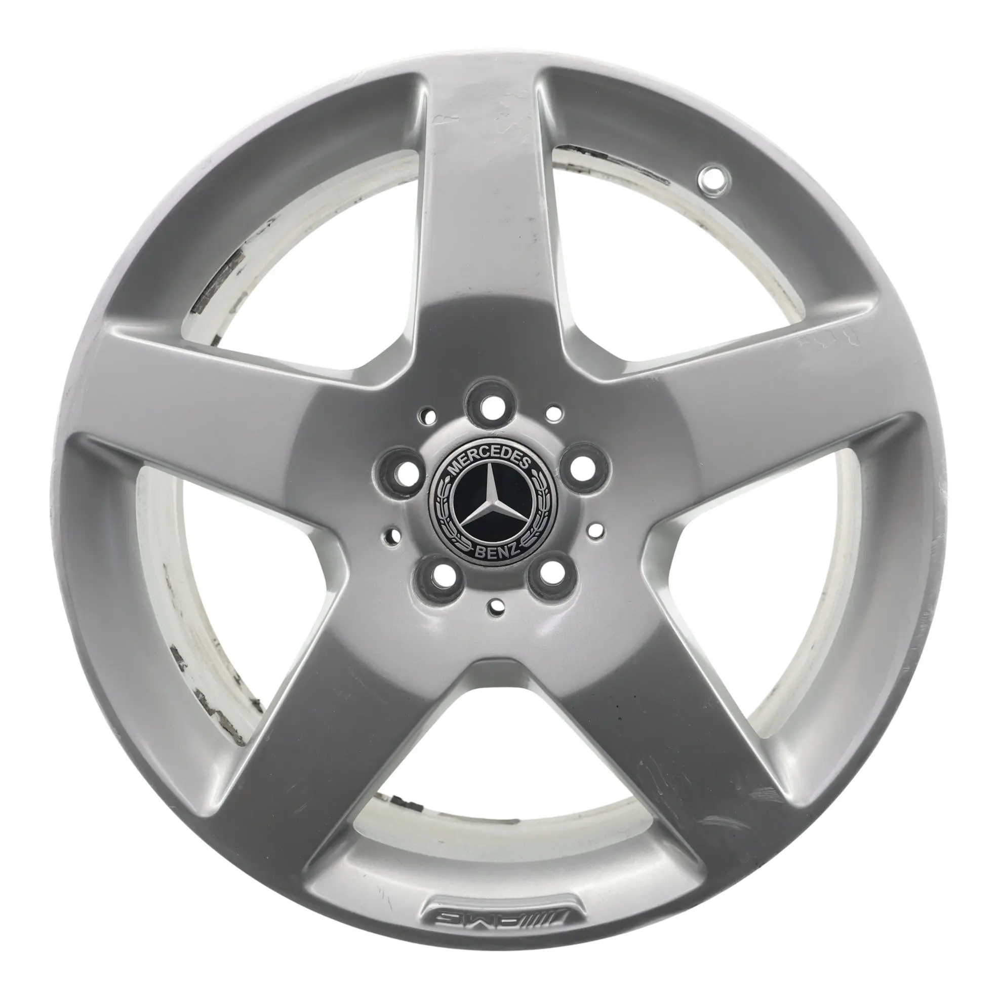 Mercedes ML W166 AMG Silver Alloy Wheel Rim 19" ET:59 8.5J A1664011902