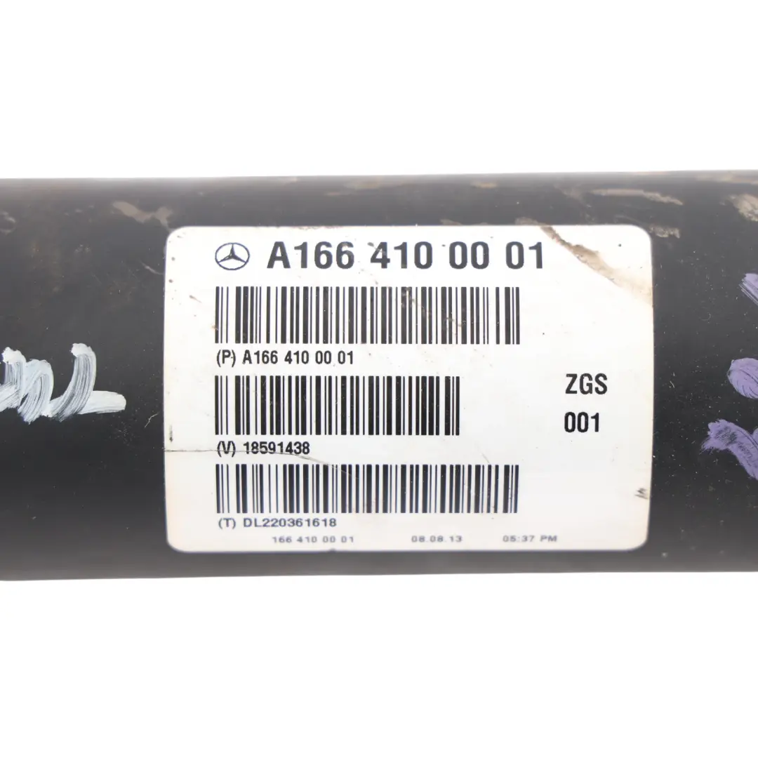 Mercedes W166 Propeller Shaft Front Propshaft Diesel 651960 - SKU A1664100001 - Part number A1664100001