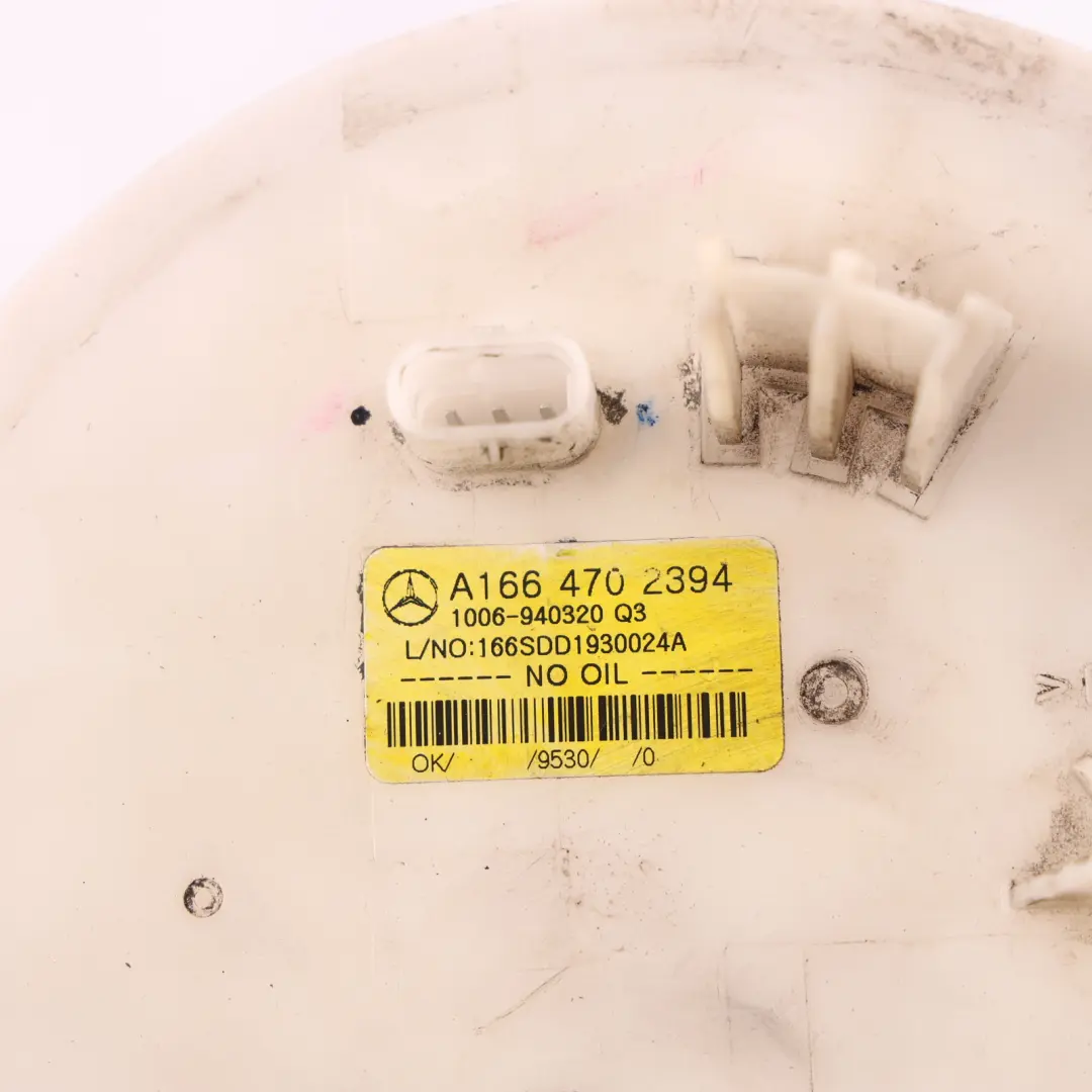 Level Sensor Sender Diesel 651960 to Mercedes W166 Fuel Tank with Part number A1664702394 Mercedes W166 Fuel Tank Level Sensor Sender Diesel 651960 - SKU A1664702394 - Part number A1664702394