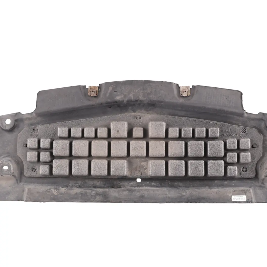 Mercedes W166 C292 Front Bumper Undertray Splash Guard Shield Cover - SKU A1665200023 - Part number A1665200023