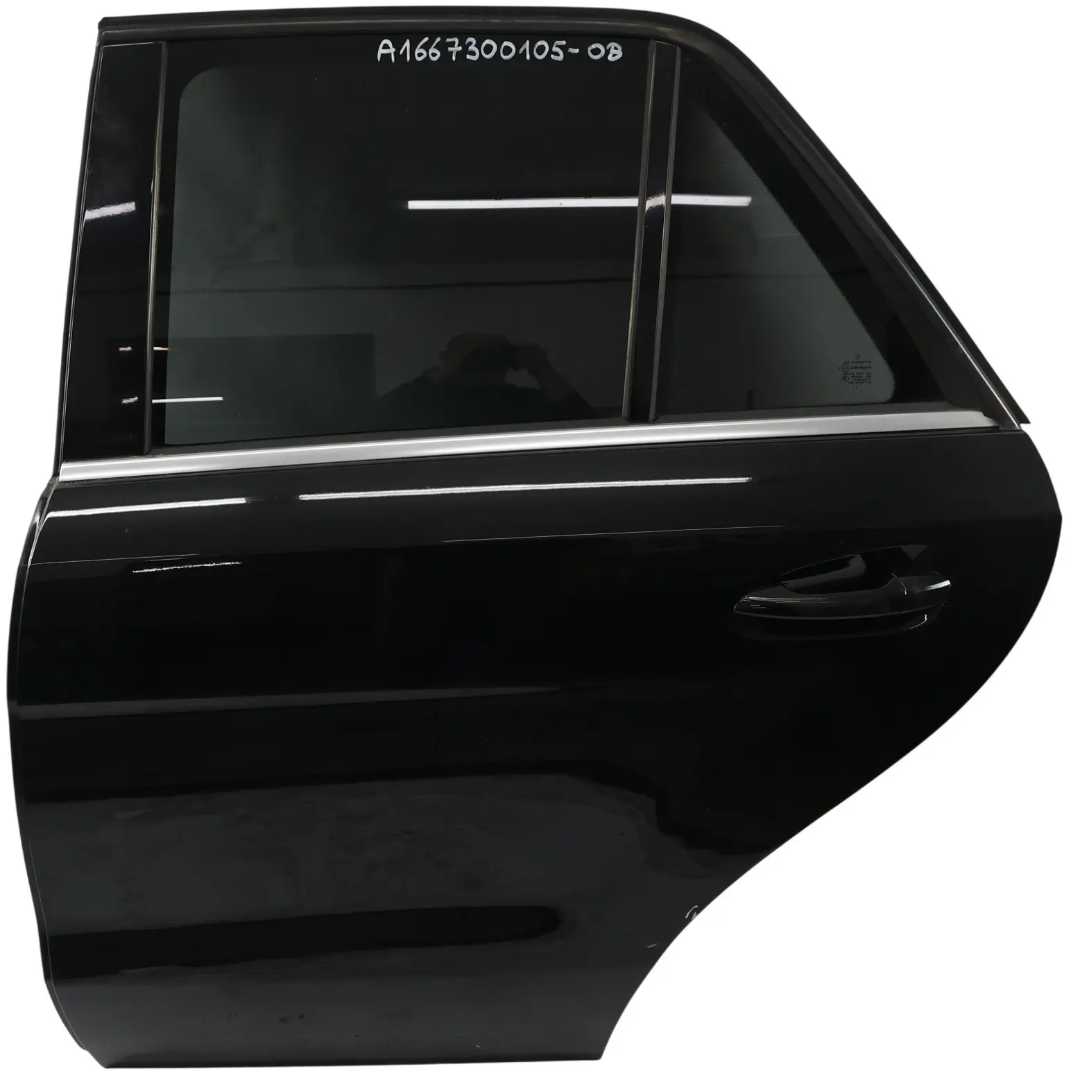 Mercedes ML W166 Porta Posteriore Sinistra Obsidian Black Nero - 197