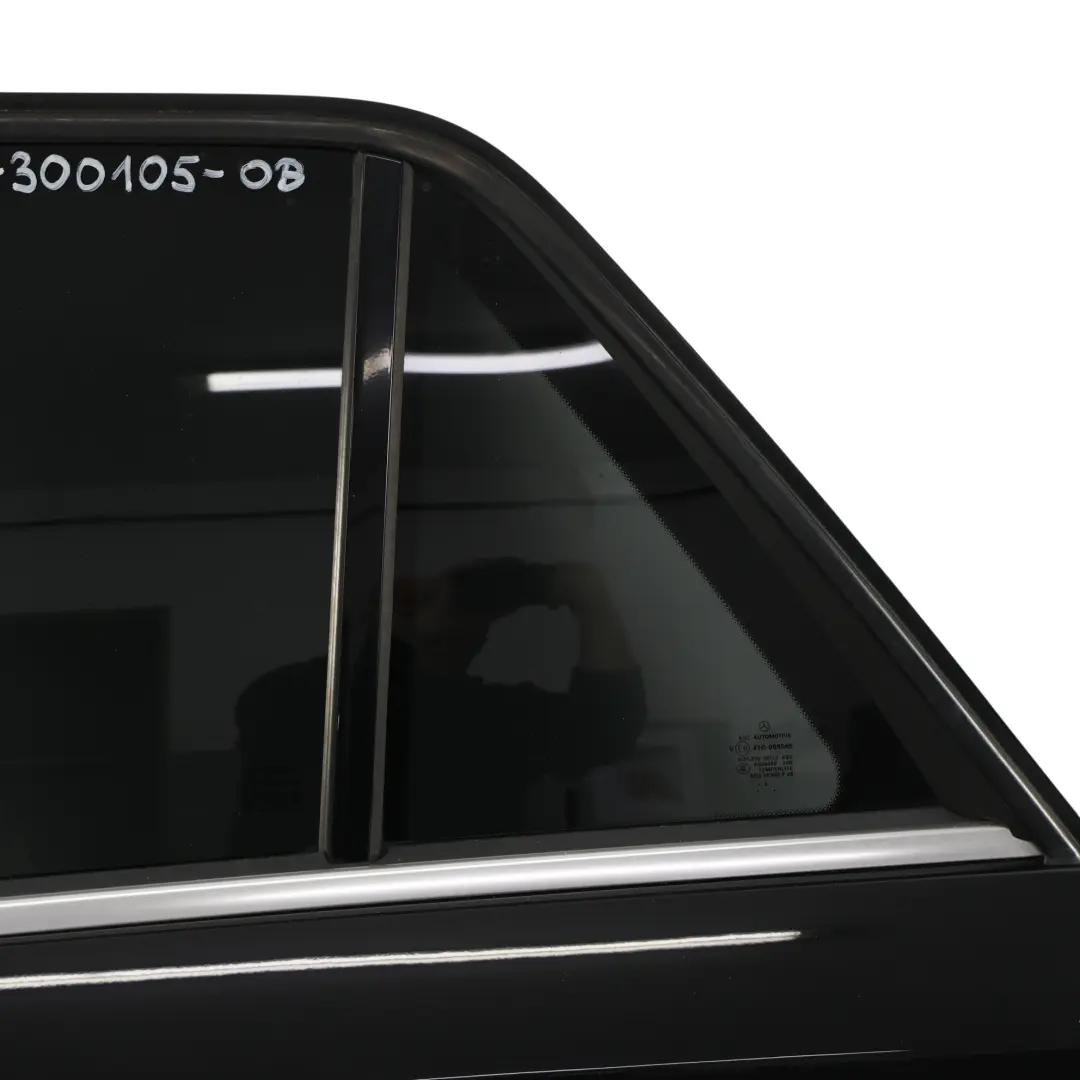 Mercedes ML W166 Door Rear Left N/S Obsidian Black Metallic - 197 - SKU A1667300105-OB - Part number A1667300105