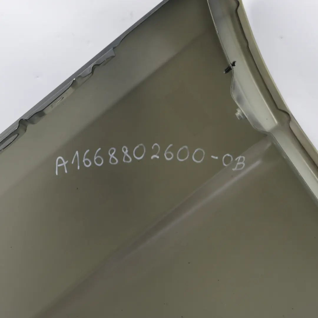 Front Side Panel Fender Right O/S Obsidian Black Metallic - 197 to Mercedes W166 with Part number A1668802600 Mercedes W166 Front Side Panel Fender Right O/S Obsidian Black Metallic - 197 - SKU A1668802600-OB - Part number A1668802600