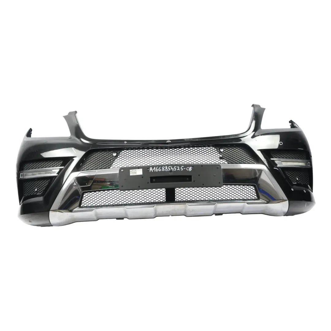 Zderzak Przedni Obsidian Black Czarny - 197 do Mercedes W166 AMG o numerze A1668854525 Mercedes W166 AMG Zderzak Przedni Obsidian Black Czarny - 197 - SKU A1668854525-OB - Numer Części A1668854525