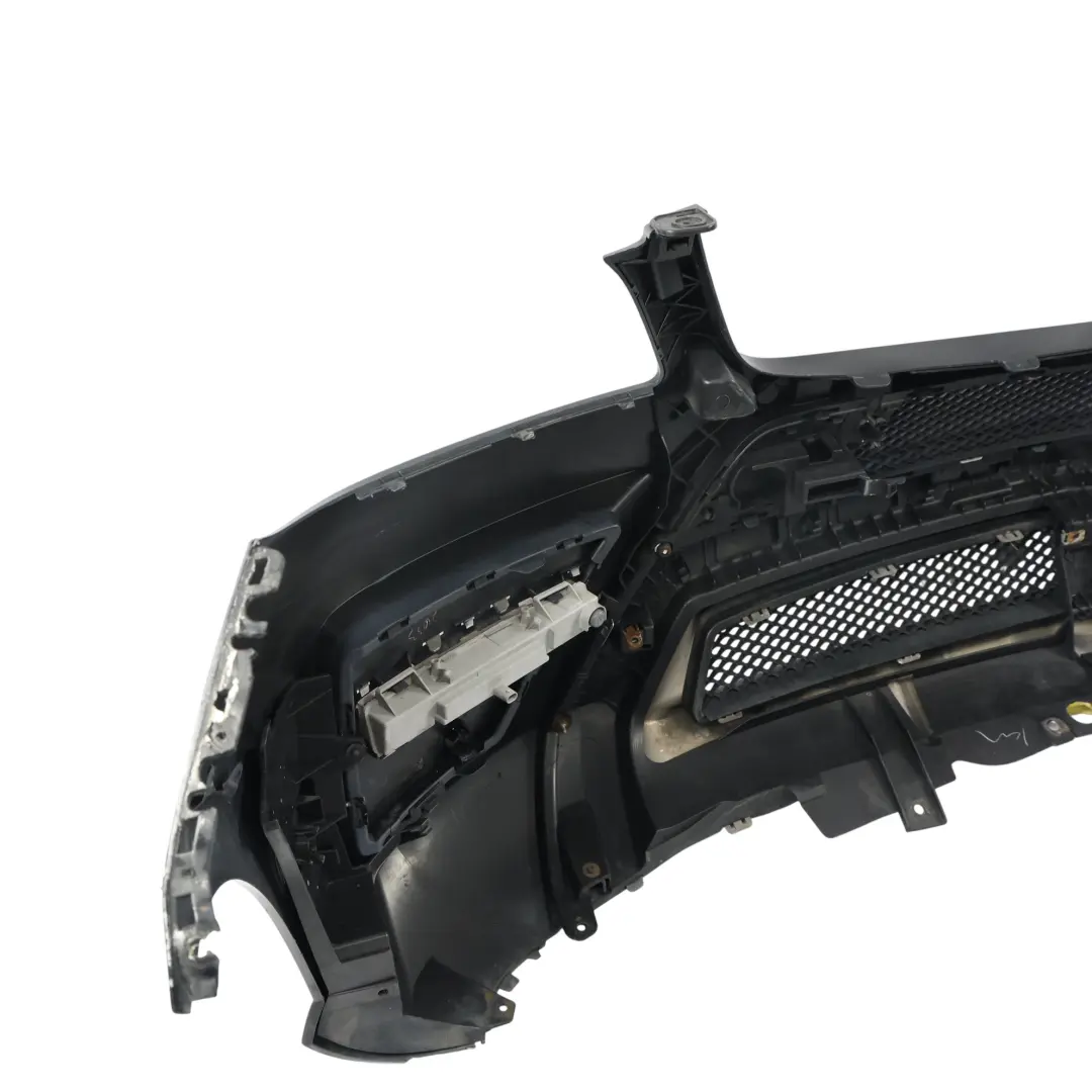 Mercedes W166 Front Bumper AMG Trim Panel Obsidian Black Metallic - 197 - SKU A1668854525-OB - Part number A1668854525