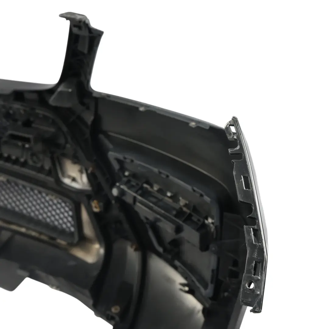 Mercedes W166 Front Bumper AMG Trim Panel Obsidian Black Metallic - 197 - SKU A1668854525-OB - Part number A1668854525