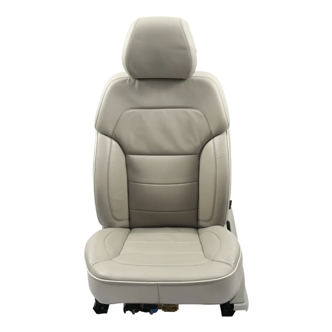 Mercedes ML W166 Sedile Anteriore Riscaldato Elettrico Pelle Grigio Sinistro - SKU A1669100747-2 - Numero di parte A1669100747