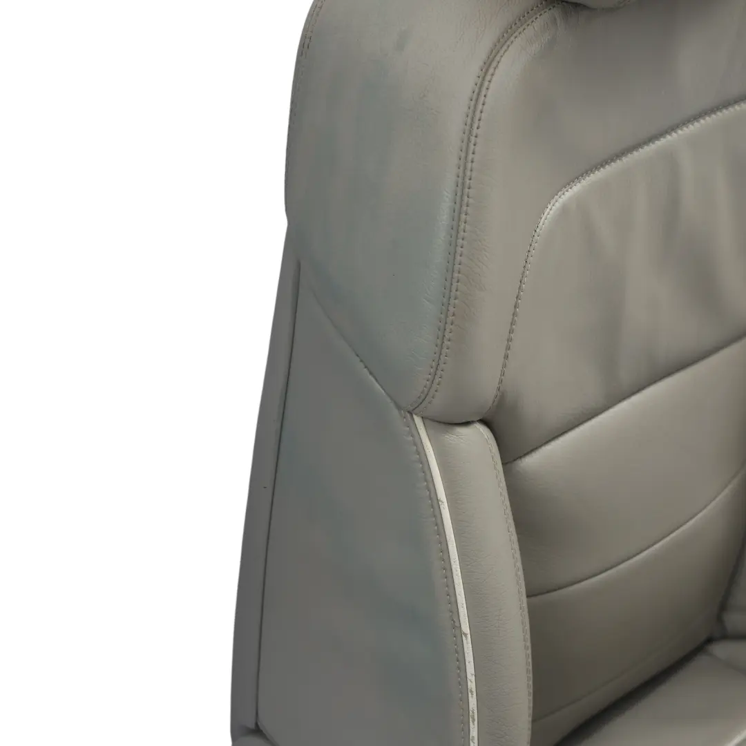 Mercedes ML W166 Sedile Anteriore Riscaldato Elettrico Pelle Grigio Sinistro - SKU A1669100747-2 - Numero di parte A1669100747