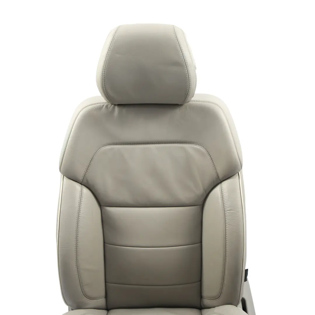 Mercedes ML W166 Sedile Anteriore Riscaldato Elettrico Pelle Grigio Sinistro - SKU A1669100747-2 - Numero di parte A1669100747