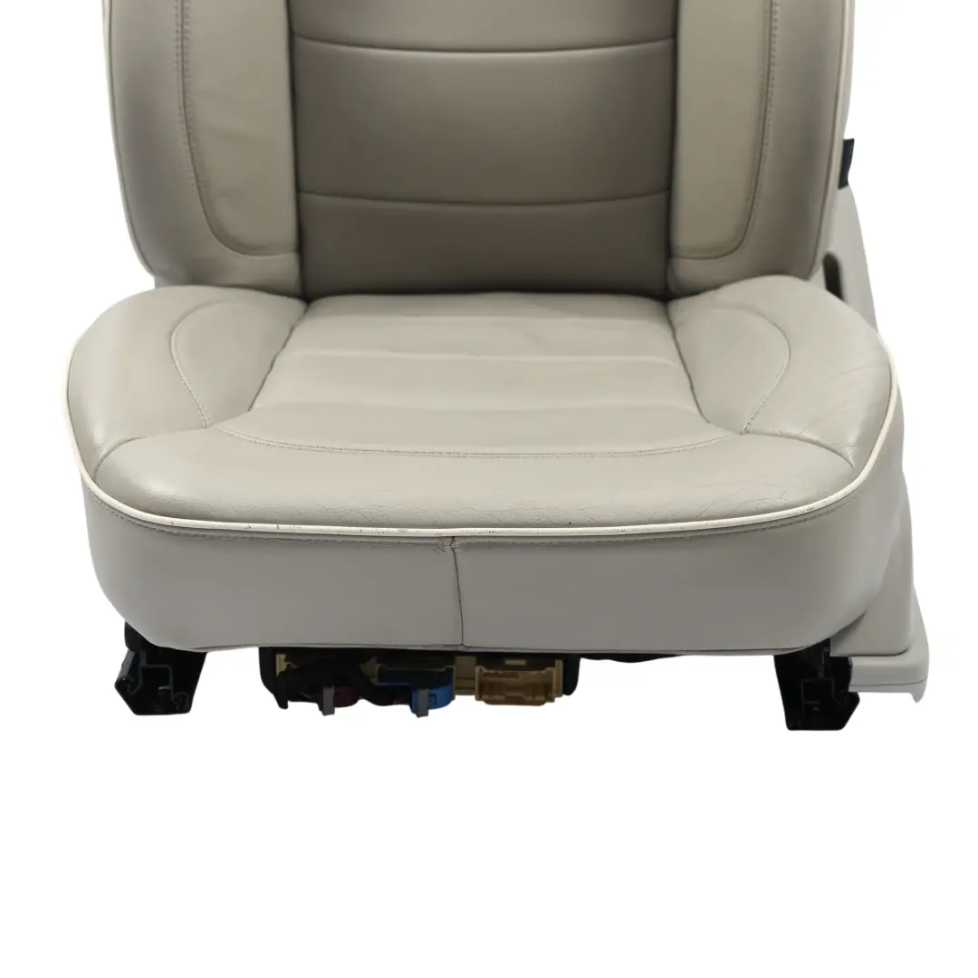 Mercedes ML W166 Sedile Anteriore Riscaldato Elettrico Pelle Grigio Sinistro - SKU A1669100747-2 - Numero di parte A1669100747