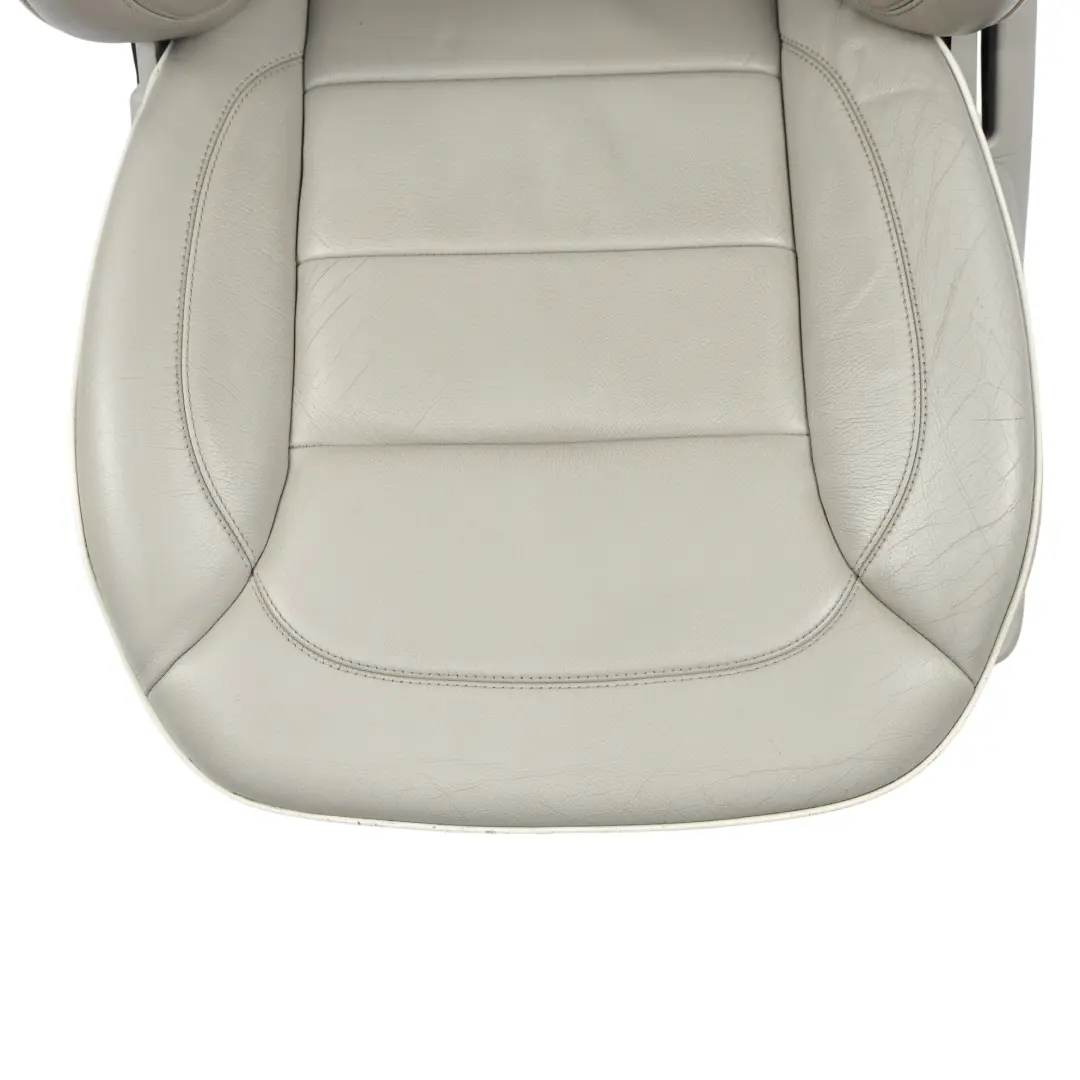 Mercedes ML W166 Asiento Delantero Calefacción Eléctrico Cuero Gris Izquierdo - SKU A1669100747-2 - Número de pieza A1669100747