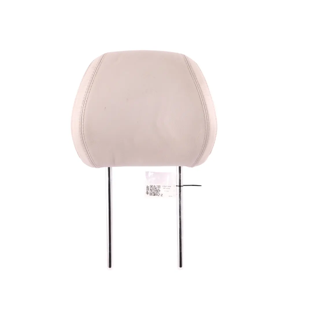 Headrest Leather Alpaca Gray Front Driver's Seat to Mercedes W166 with Part number A1669704150 Mercedes W166 Headrest Leather Alpaca Gray Front Driver's Seat - SKU A1669704150 - Part number A1669704150