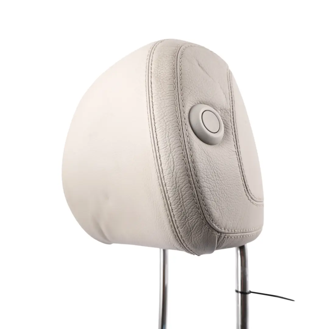 Headrest Leather Alpaca Gray Front Driver's Seat to Mercedes W166 with Part number A1669704150 Mercedes W166 Headrest Leather Alpaca Gray Front Driver's Seat - SKU A1669704150 - Part number A1669704150