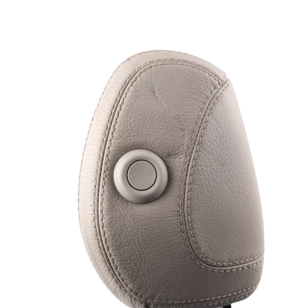 Mercedes W166 Headrest Leather Alpaca Gray Front Driver's Seat - SKU A1669704150 - Part number A1669704150