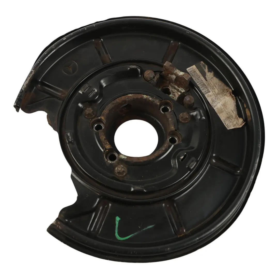 Mercedes W414 Brake Disc Splash Guard Cover Rear Left N/S - SKU A1684203115 - Part number A1684203115