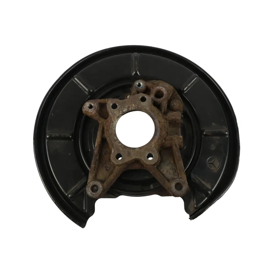 W414 Bremsscheibe Spritzschutz Abdeckung Hinten Links für Mercedes mit Teilenummer A1684203115 Mercedes W414 Bremsscheibe Spritzschutz Abdeckung Hinten Links - SKU A1684203115 - Teilenummer A1684203115