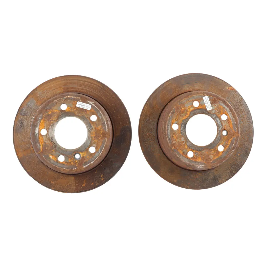 W414 Rear Axle Brake Disc Plate Set Left Right N/O/S to Mercedes W168 with Part number A1684230212 Mercedes W168 W414 Rear Axle Brake Disc Plate Set Left Right N/O/S - SKU A1684230212 - Part number A1684230212
