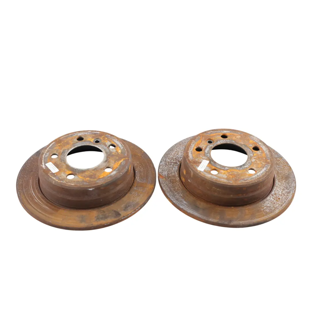 Mercedes W168 W414 Rear Axle Brake Disc Plate Set Left Right N/O/S - SKU A1684230212 - Part number A1684230212