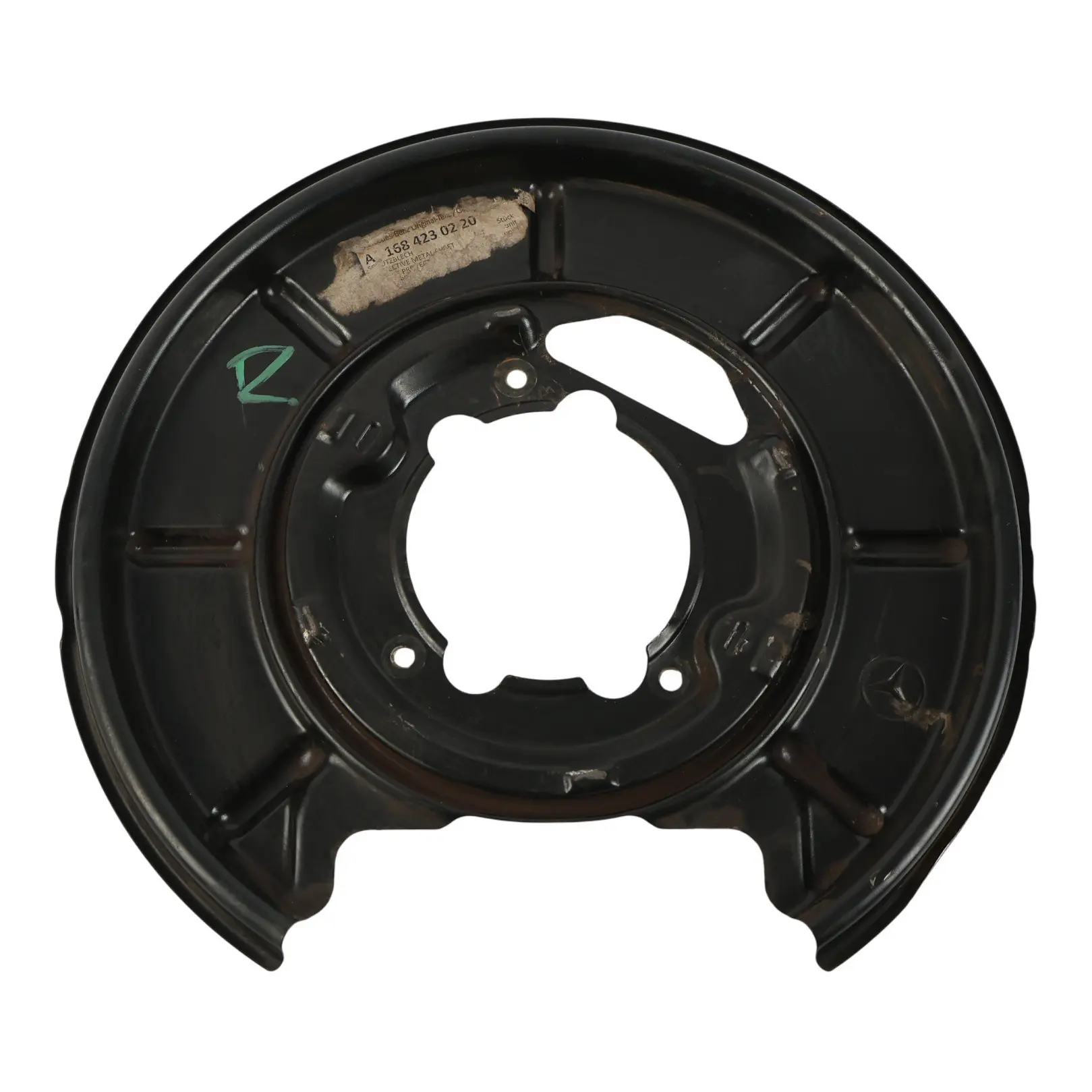 Mercedes W414 Disque Frein Protection Éclaboussure Arrière Droit A1684230220