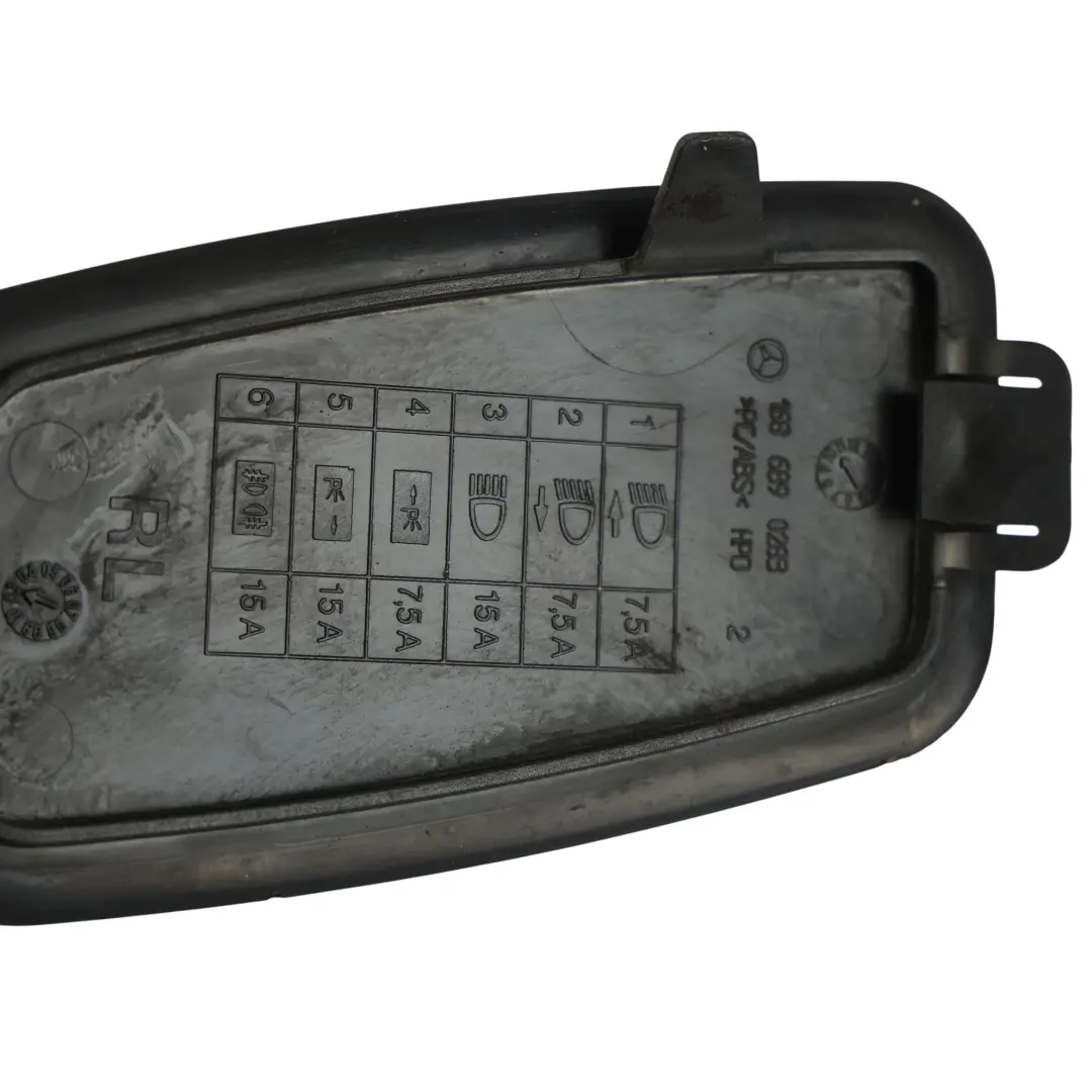 Mercedes W414 Interior Fuse Box Cover Panel Cap - SKU RHD-A1686890283 - Part number A1686890283
