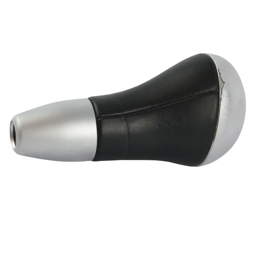 Pomo Palanca Cambio Automático Plata Negro para Mercedes W245 con número de pieza A1693740810 Mercedes W245 Pomo Palanca Cambio Automático Plata Negro - SKU A1693740810-1 - Número de pieza A1693740810