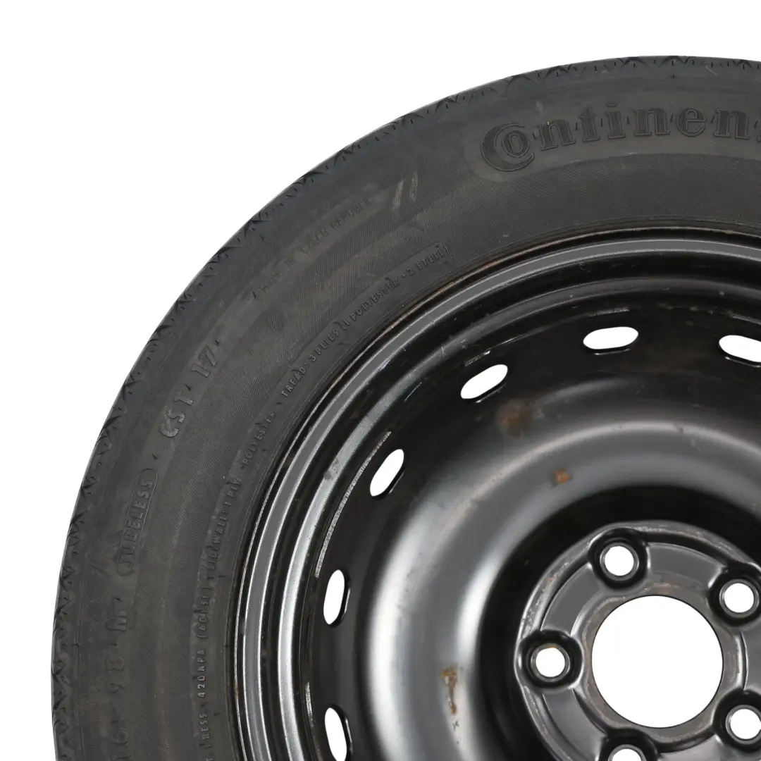 Roue De Secours Compacte Acier R16 Pneu 125/90 pour Mercedes W169 W245 à propos du numéro de pièce A1694000802 Mercedes W169 W245 Roue De Secours Compacte Acier R16 Pneu 125/90 - SKU A1694000802-5 - Numéro de pièce A1694000802