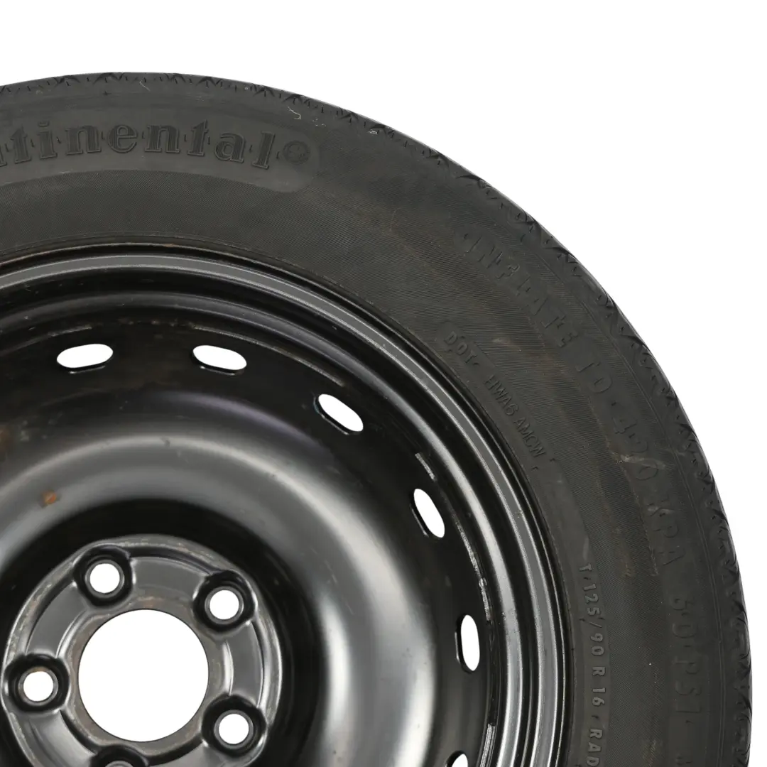 Mercedes W169 W245 Ruota Di Scorta Compatta Pneumatico R16 125/90 - SKU A1694000802-5 - Numero di parte A1694000802