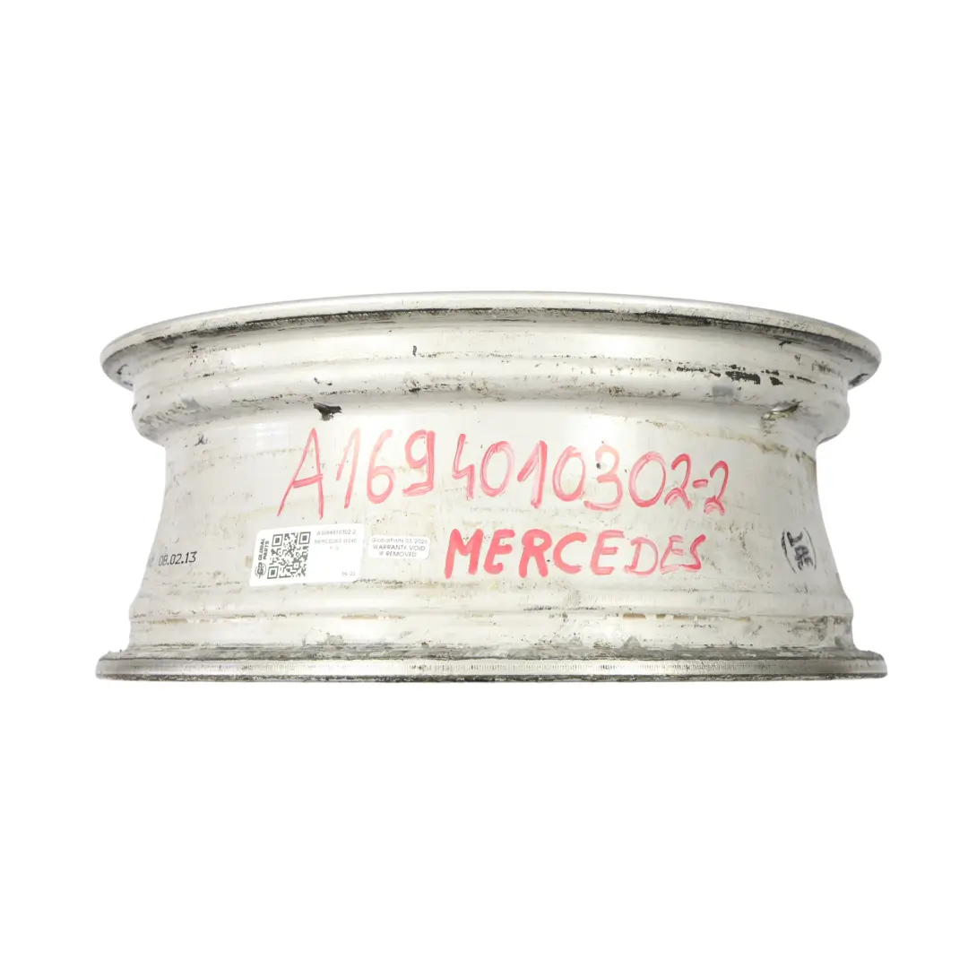 Mercedes W245 Leichtmetallfelge Alufelge 16" 6J ET:46 Sternspeiche - SKU A1694010302-2 - Teilenummer A1694010302