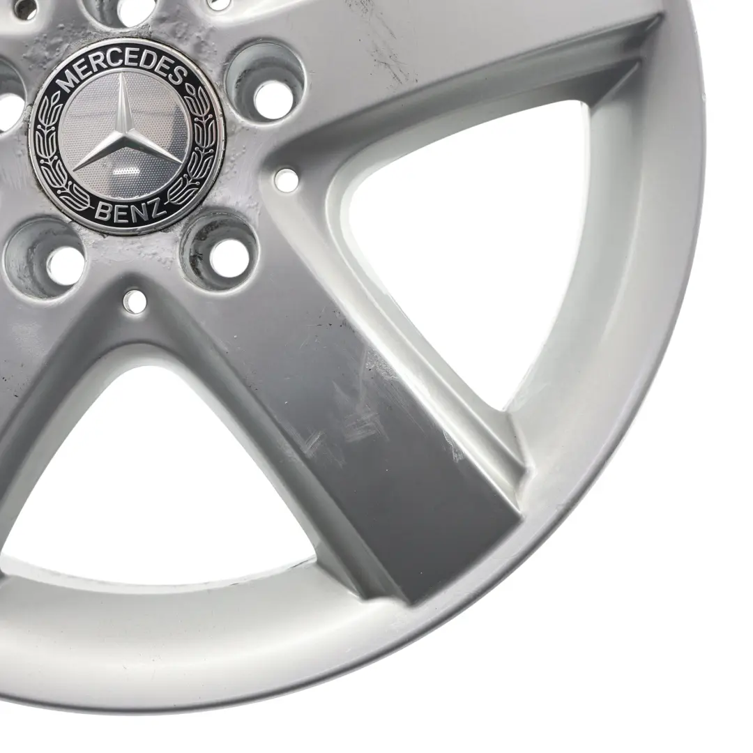 Mercedes W245 Leichtmetallfelge Alufelge 16" 6J ET:46 Sternspeiche - SKU A1694010302-2 - Teilenummer A1694010302