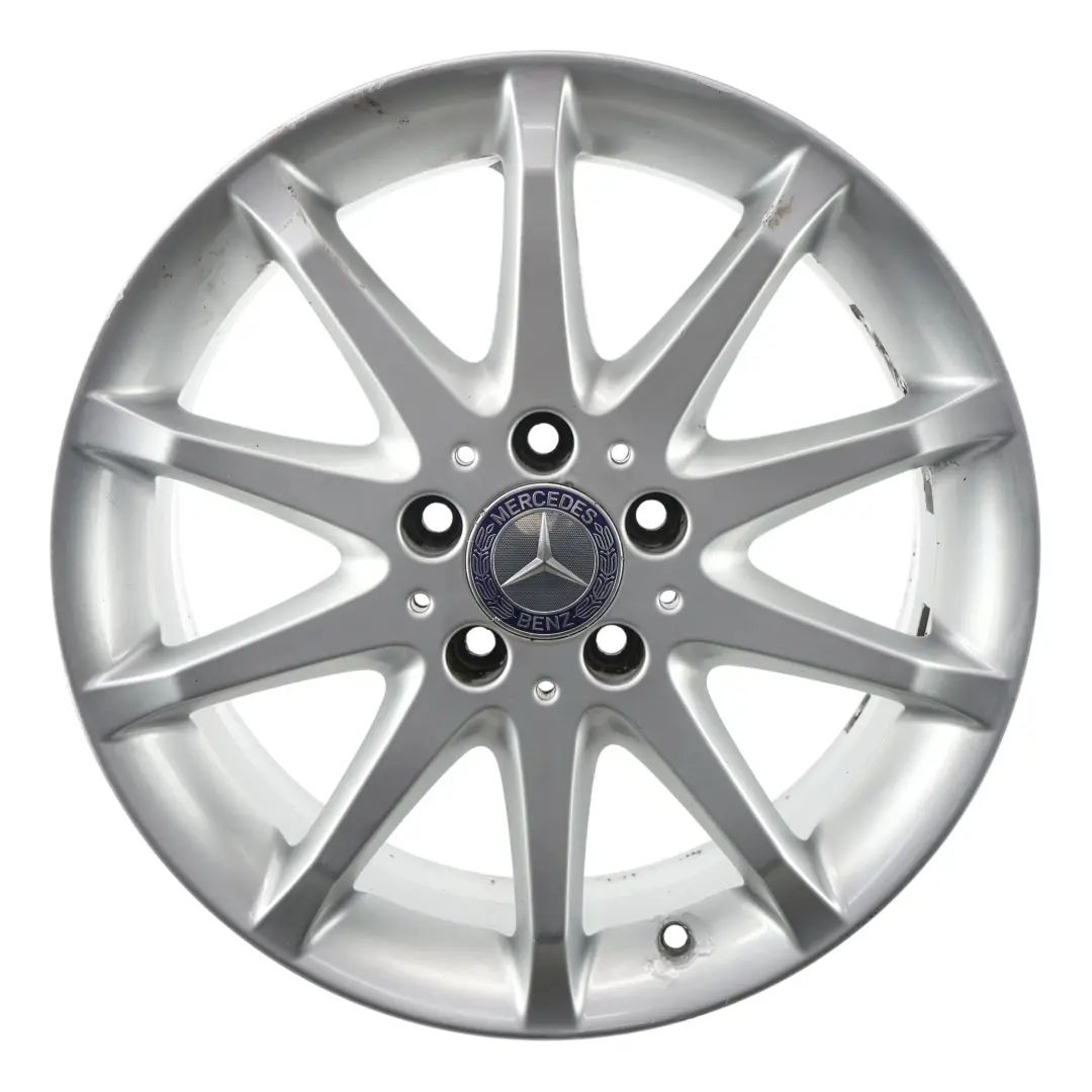 Felga Aluminiowa 17" 7J do Mercedes W245 o numerze A1694010702 Mercedes W245 Felga Aluminiowa 17" 7J - SKU A1694010702-1 - Numer Części A1694010702