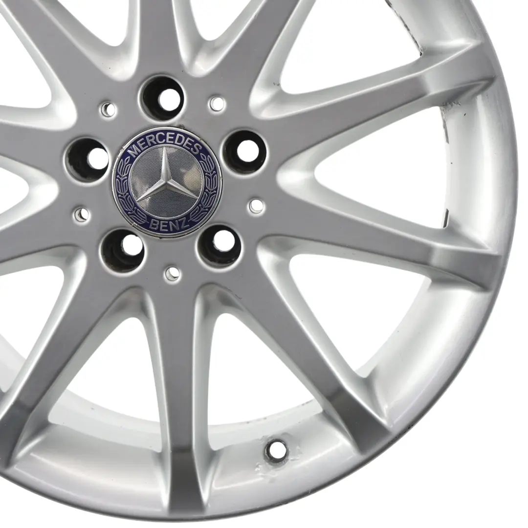  Mercedes-Benz Classe B W245 Cerchio in lega argento 17" ET:49 7J - SKU A1694010702-1 - Numero di parte A1694010702