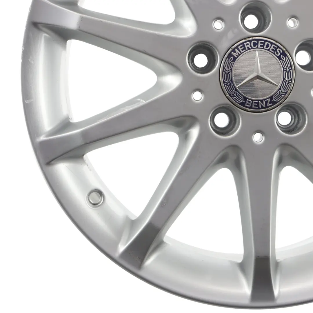 Mercedes W245 Silver Alloy Wheel Rim 10-Spoke 17" ET:49 7J - SKU A1694010702-3 - Part number A1694010702