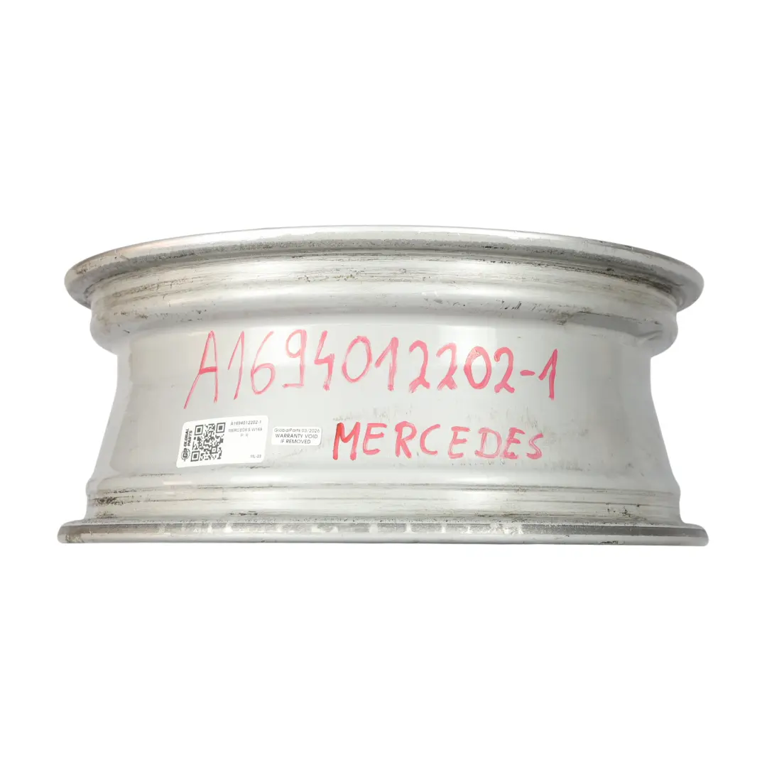  Mercedes-Benz Clase A B W169 W245 Llanta De Aleación 16" 6J ET:46 - SKU A1694012202-1 - Número de pieza A1694012202