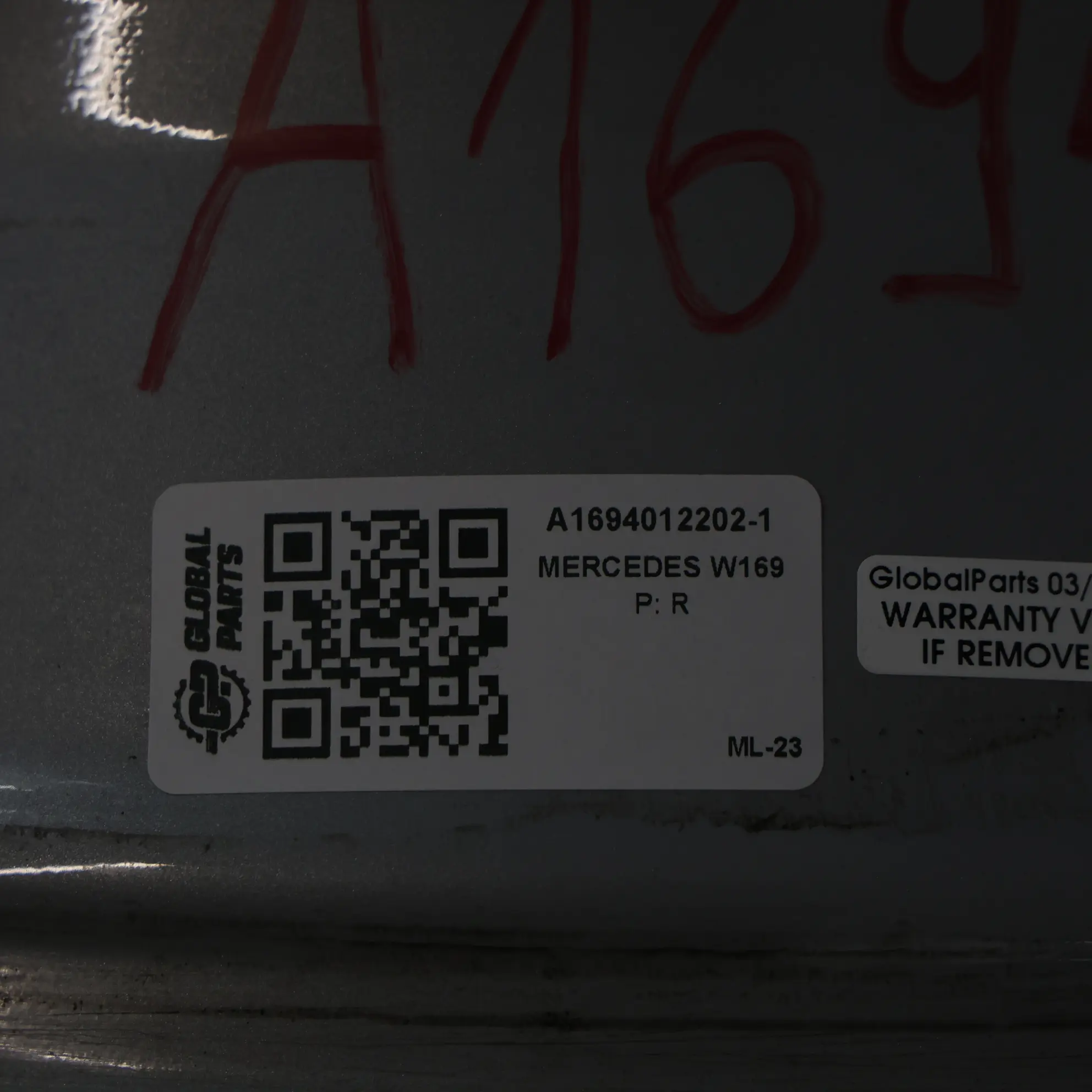 Mercedes-Benz A B Klasse W169 W245 Alufelge Alu Felge 16" ET:46 6J A1694012202