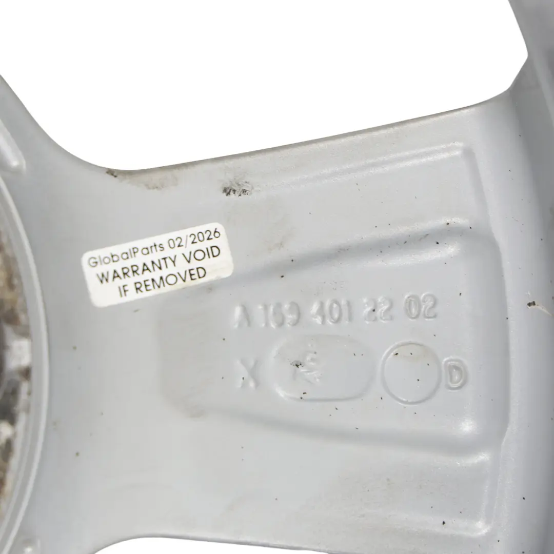 Mercedes W169 W245 Silver Alloy Wheel Rim 16" 6J ET:46 - SKU A1694012202-3 - Part number A1694012202