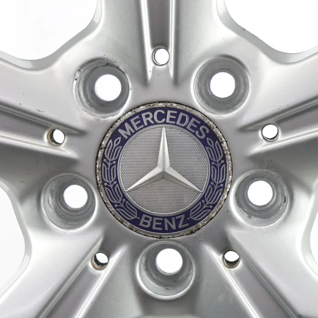 Mercedes W169 W245 Silver Alloy Wheel Rim 16" 6J ET:46 - SKU A1694012202-4 - Part number A1694012202