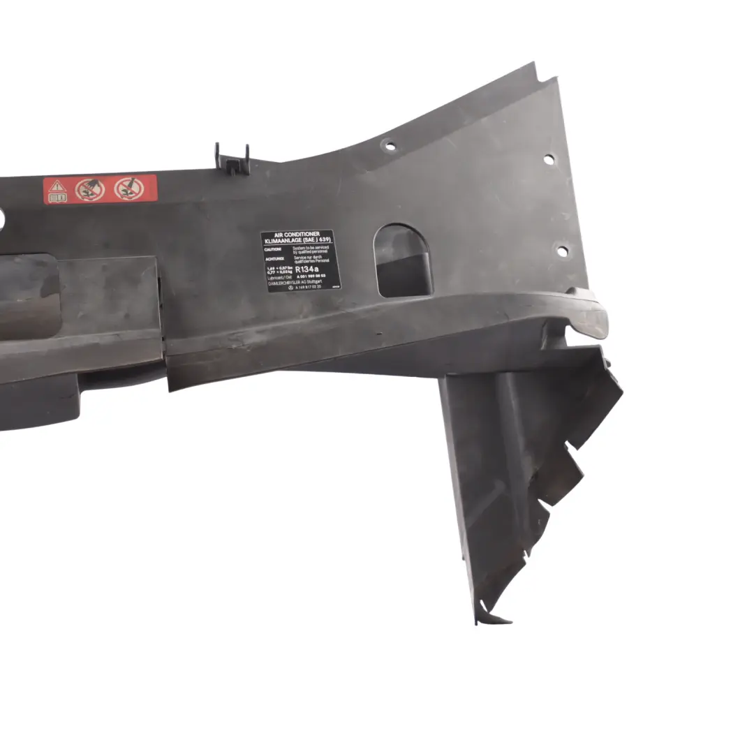 Mercedes W245 Radiator Air Duct Intake Channel Cover Bracket Part - SKU A1695050330-2 - Part number A1695050330