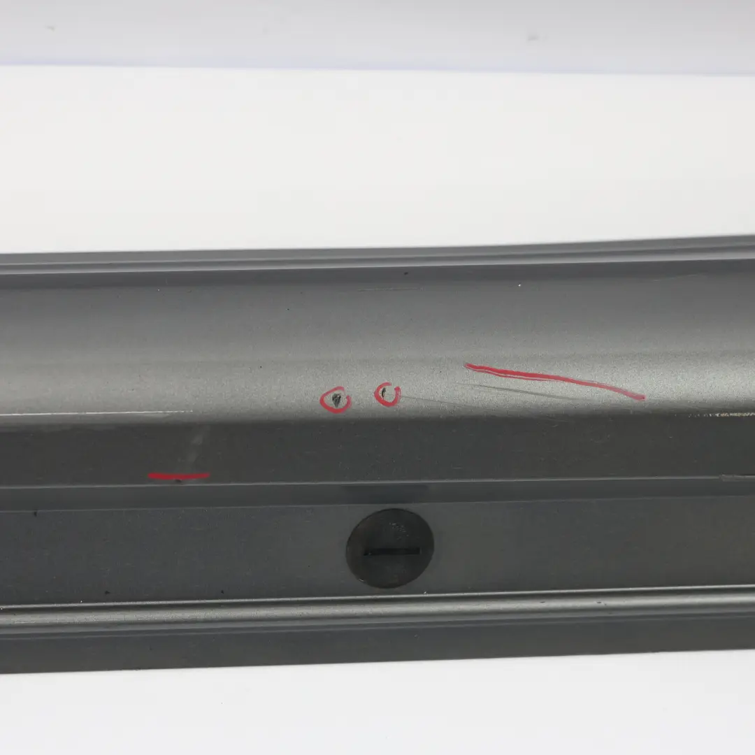 Mercedes W245 Cubierta Umbral Puerta Faldon Izquierdo Gris Montaña Metalico 787 - SKU A1696111508-MG - Número de pieza A1696111508