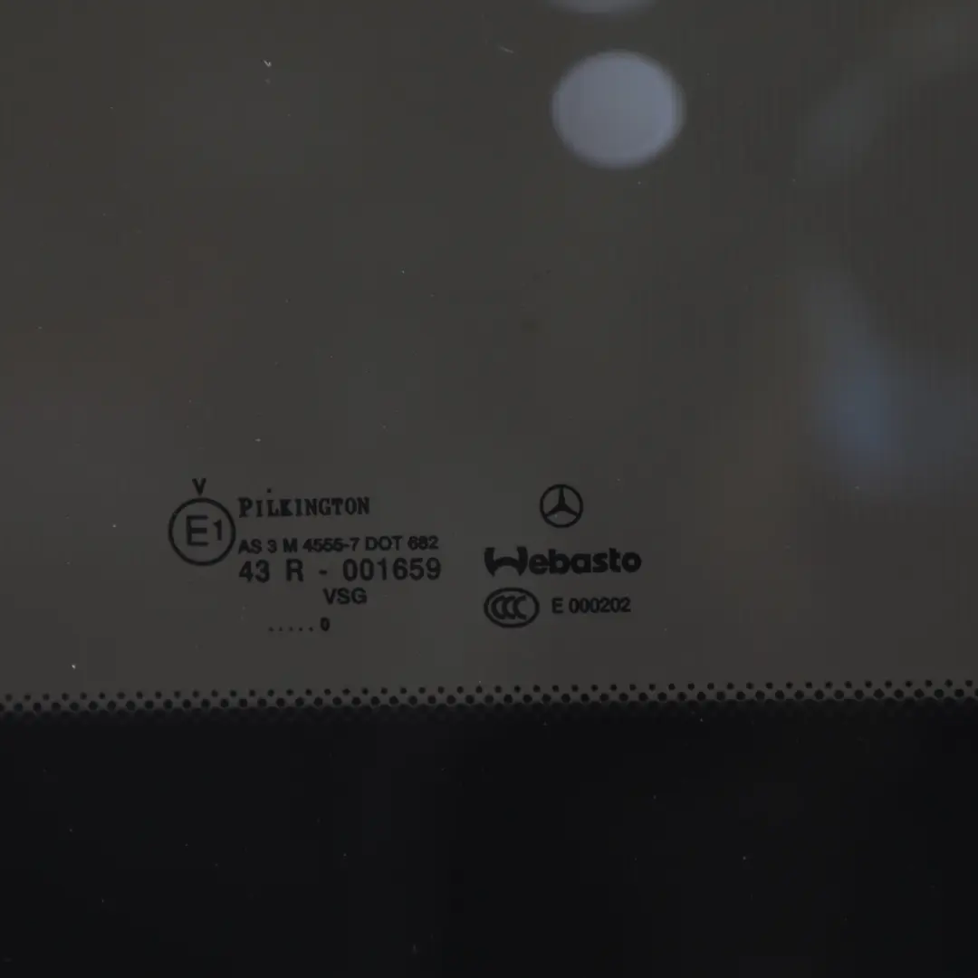 Mercedes W169 W245 Panoramic Sliding Glass Roof Assembly Panorama - SKU A1697800202-1 - Part number A1697800202