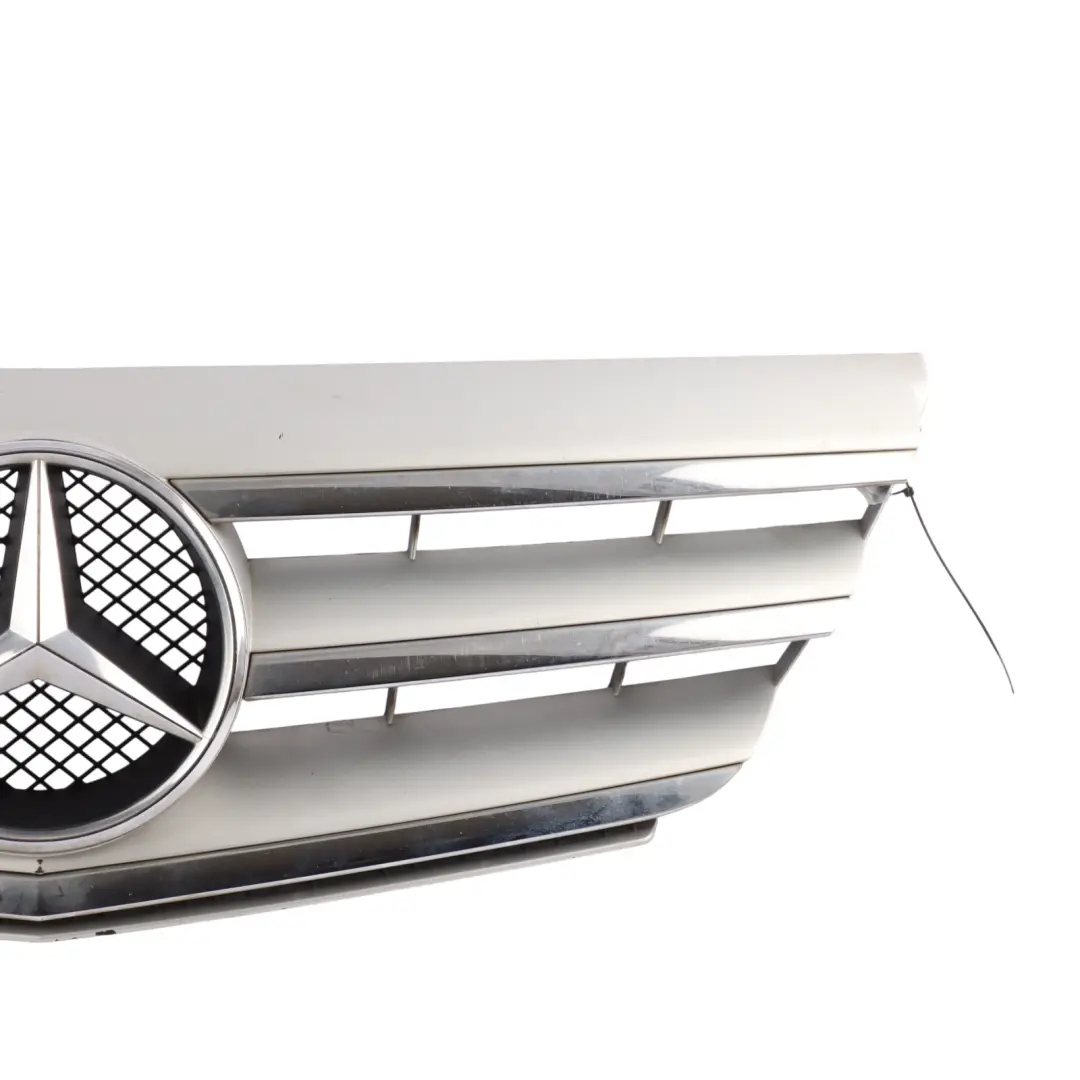 Mercedes W245 Front Hood Bonnet Radiator Grille Beam Trim Panel Silver Chrome - SKU A1698802183-1 - Part number A1698802183