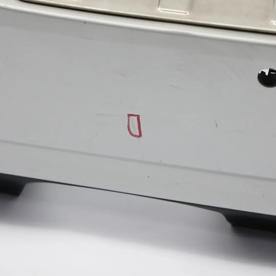 Mercedes W245 Rear Bumper Sport Package Trim Panel Polar Silver Metallic - 761 - SKU A1698851138-PLS - Part number A1698851138