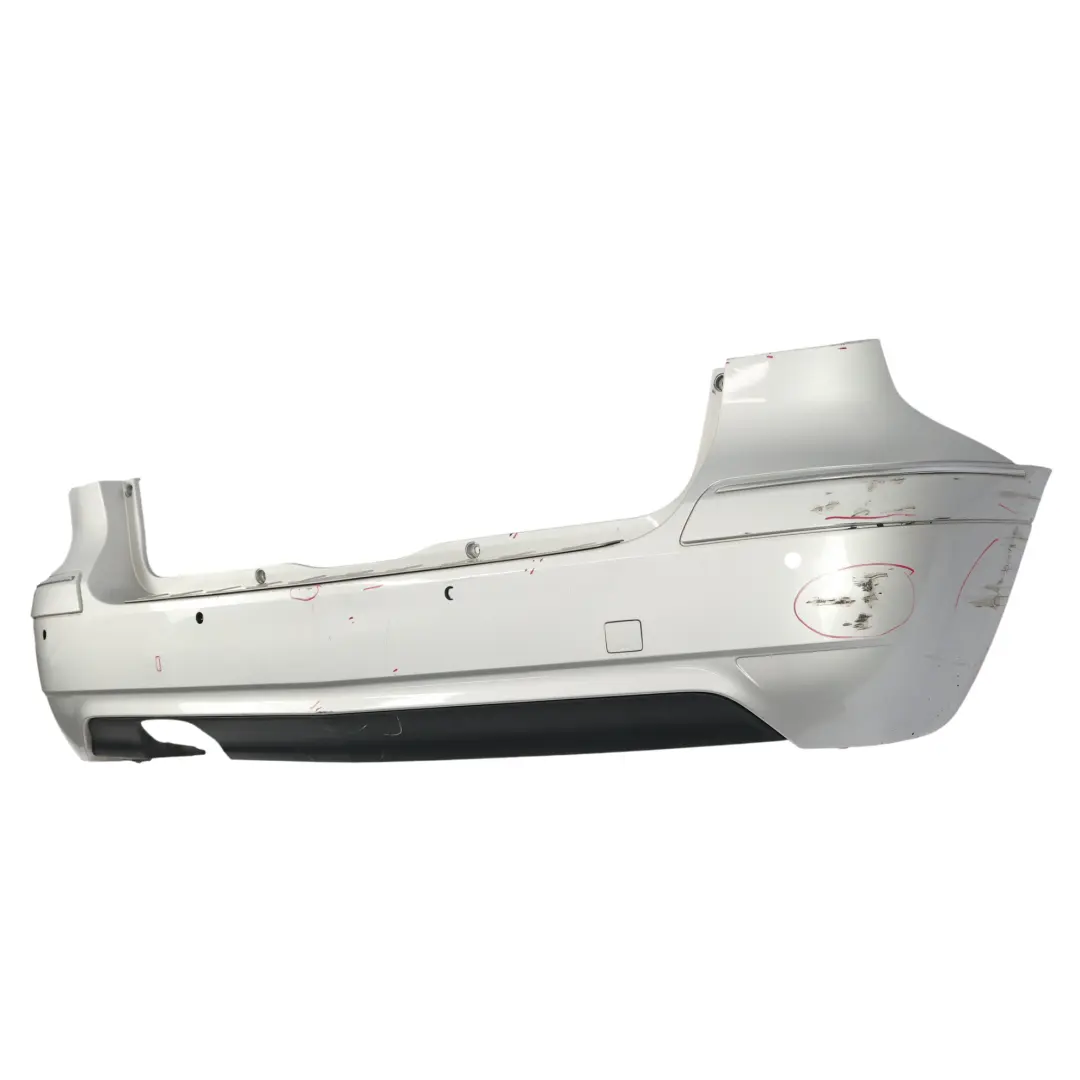 Mercedes W245 Rear Bumper Sport Package Trim Panel Polar Silver Metallic - 761 - SKU A1698851138-PLS - Part number A1698851138