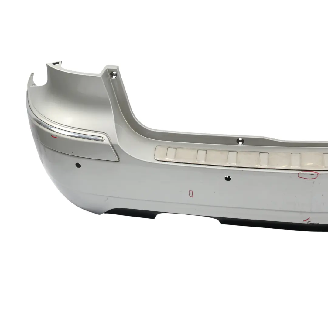 Bumper Sport Package Trim Panel Polar Silver Metallic - 761 to Mercedes W245 Rear with Part number A1698851138 Mercedes W245 Rear Bumper Sport Package Trim Panel Polar Silver Metallic - 761 - SKU A1698851138-PLS - Part number A1698851138