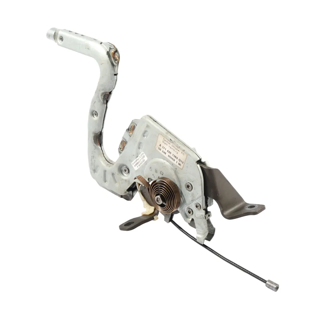 Handbrake Parking Brake Lever Handle Grab to Mercedes SLK R171 with Part number A1714201384 Mercedes SLK R171 Handbrake Parking Brake Lever Handle Grab - SKU A1714201384-5 - Part number A1714201384