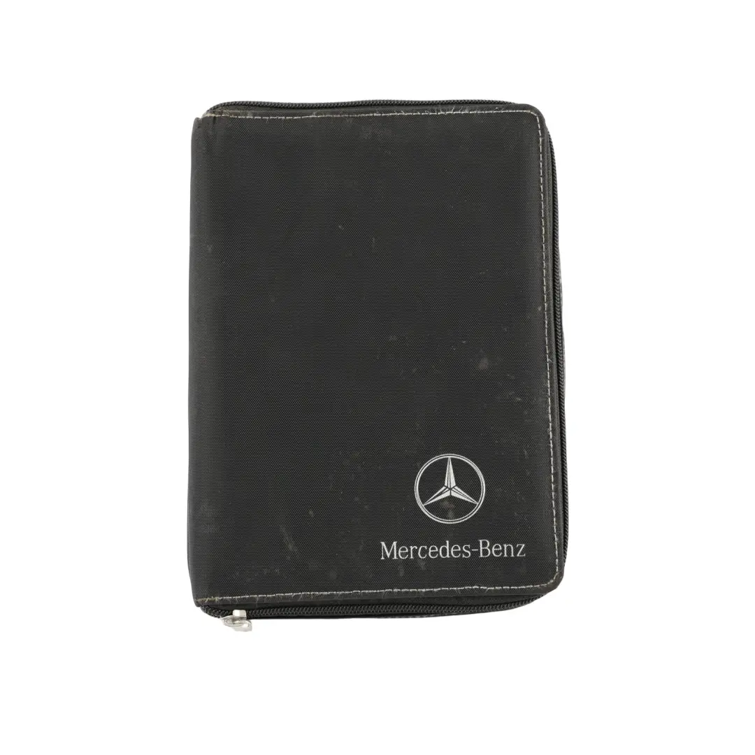 Mercedes ML W164 Owner's Handbook Manual Service Booklet Pouch Case Wallet - SKU A1715847293-2 - Part number A1715847293
