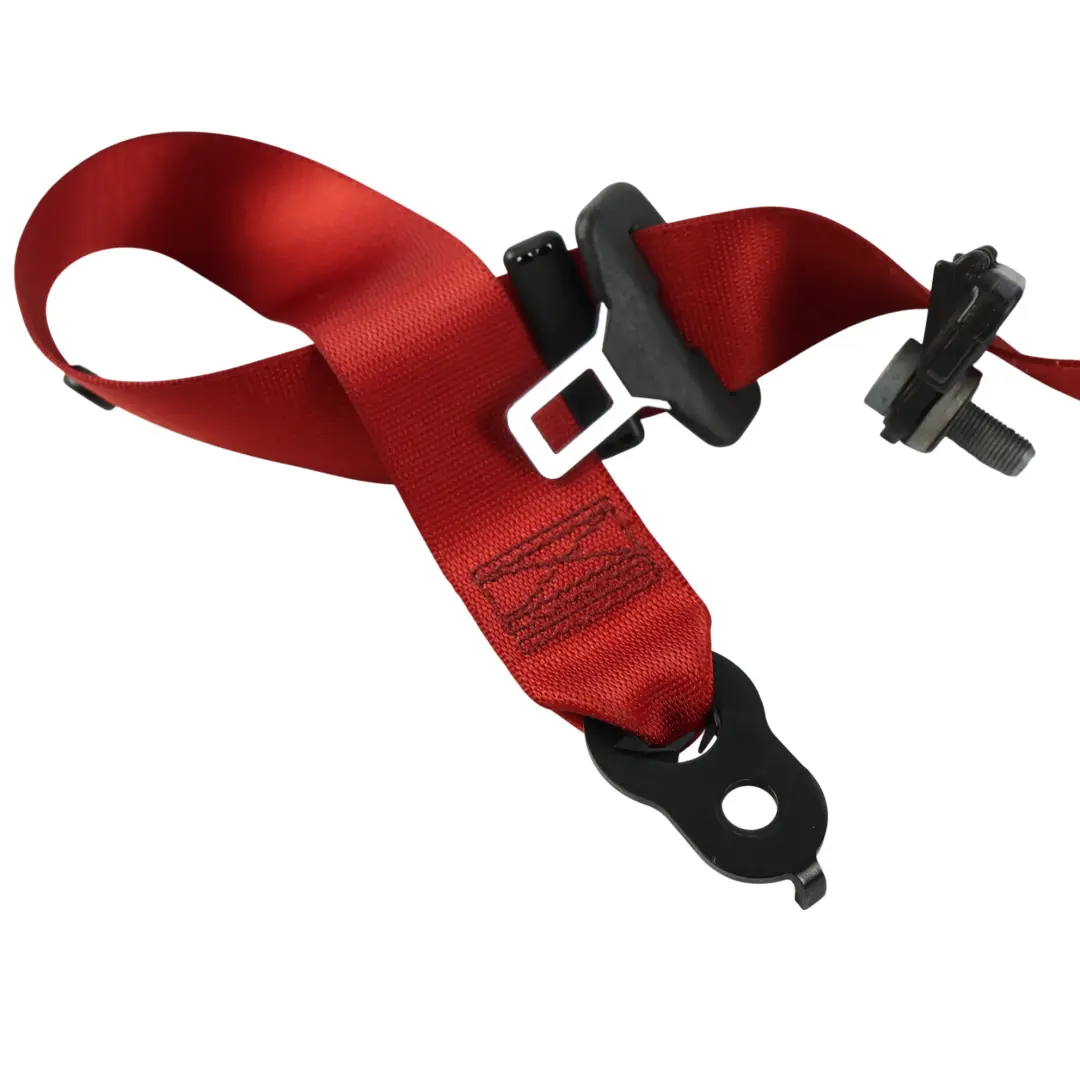 Mercedes R171 Front Seatbelt Seat Belt Left N/S Red - SKU A1718600185-1 - Part number A1718600185