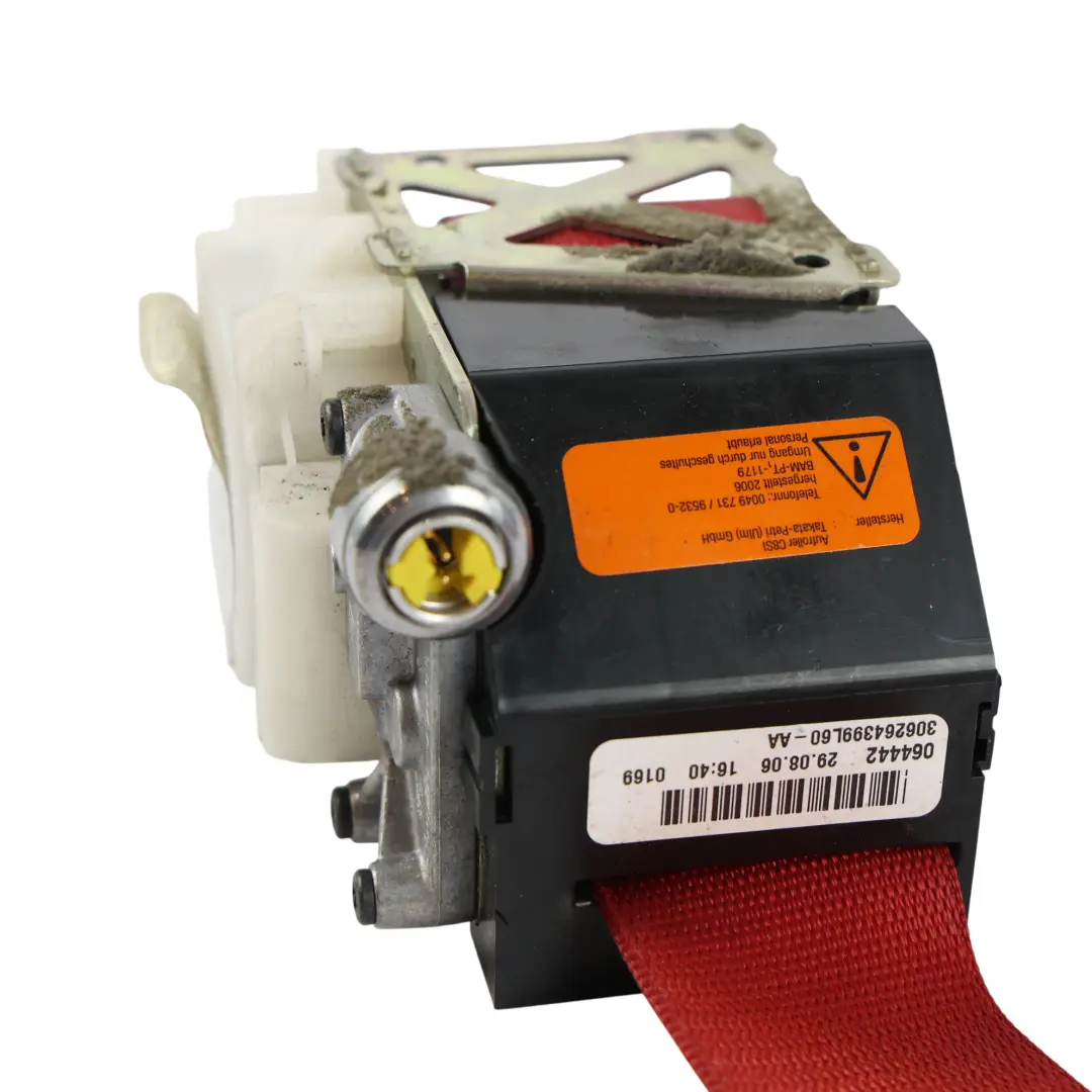 Mercedes R171 Ceinture De Sécurité Avant Gauche Rouge - SKU A1718600185-1 - Numéro de pièce A1718600185