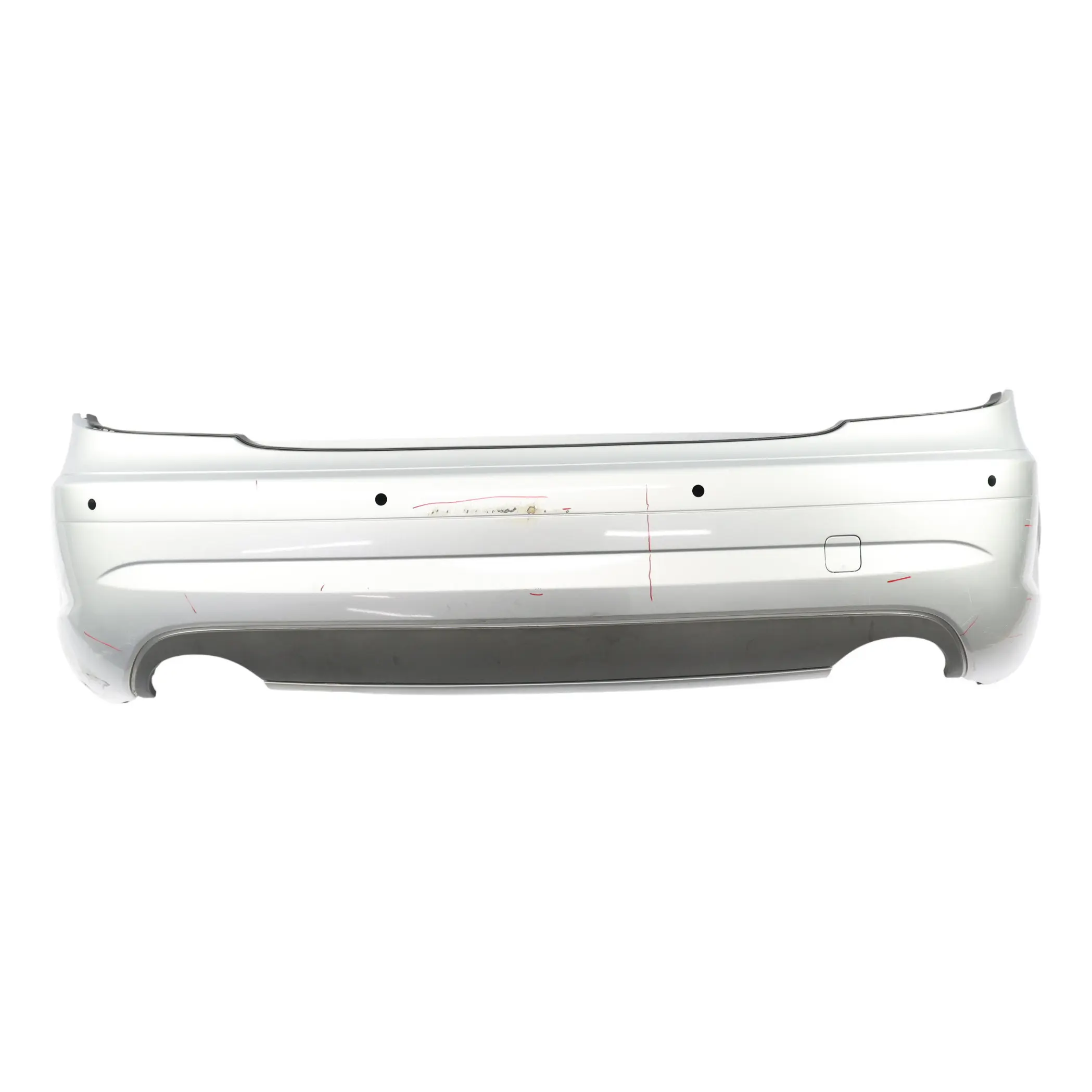 Mercedes SLK R171 Rear Bumper AMG Trim Panel Cover Iridium Silver Metallic - 775
