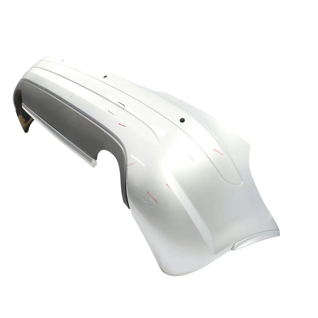 Bumper AMG Trim Panel Cover Iridium Silver Metallic - 775 to Mercedes SLK R171 Rear with Part number A1718852225 Mercedes SLK R171 Rear Bumper AMG Trim Panel Cover Iridium Silver Metallic - 775 - SKU A1718852225-IRS - Part number A1718852225